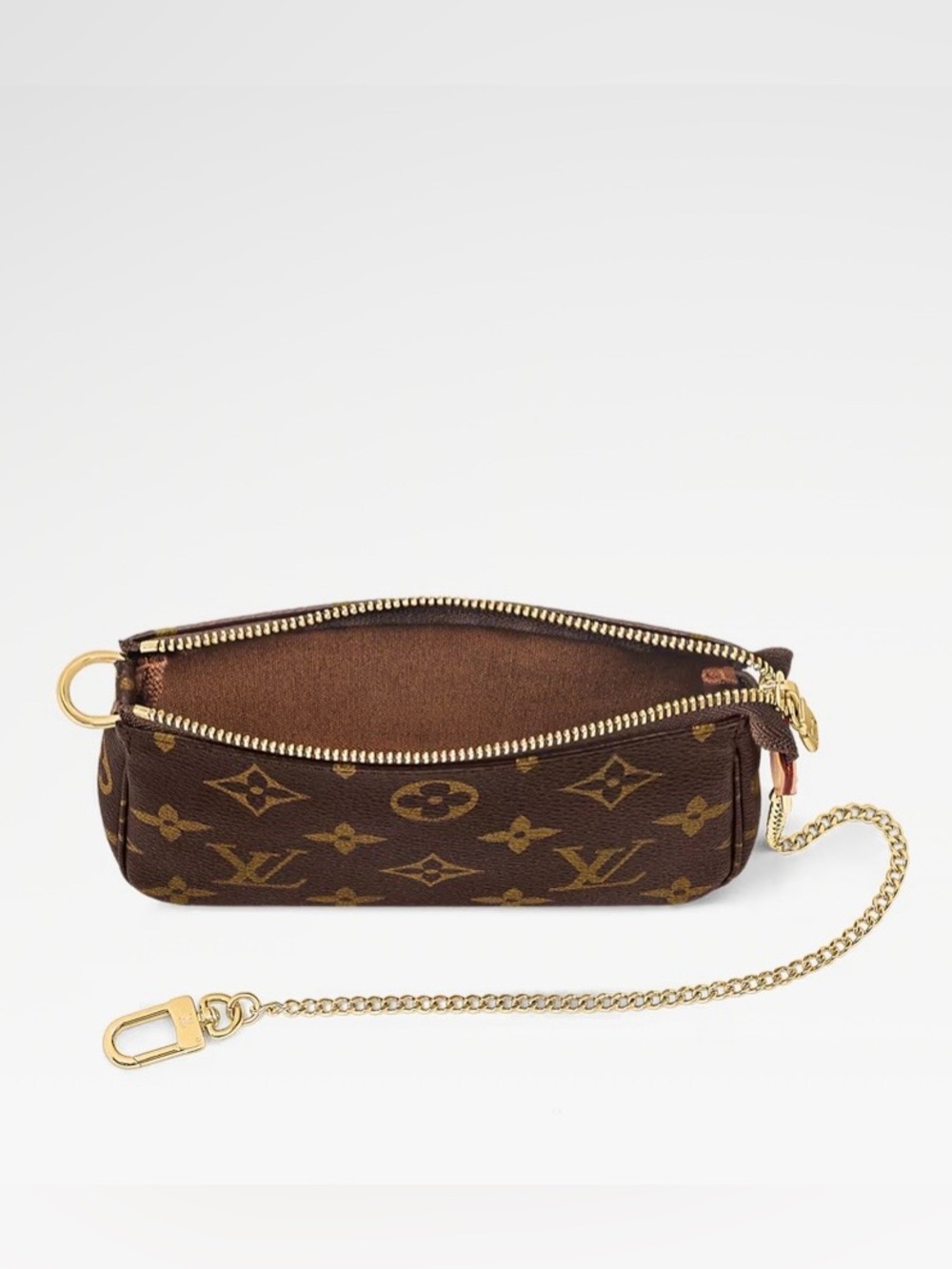 Louis Vuitton Mini Pouchette Accessories In Monogram - Picture 2 of 15